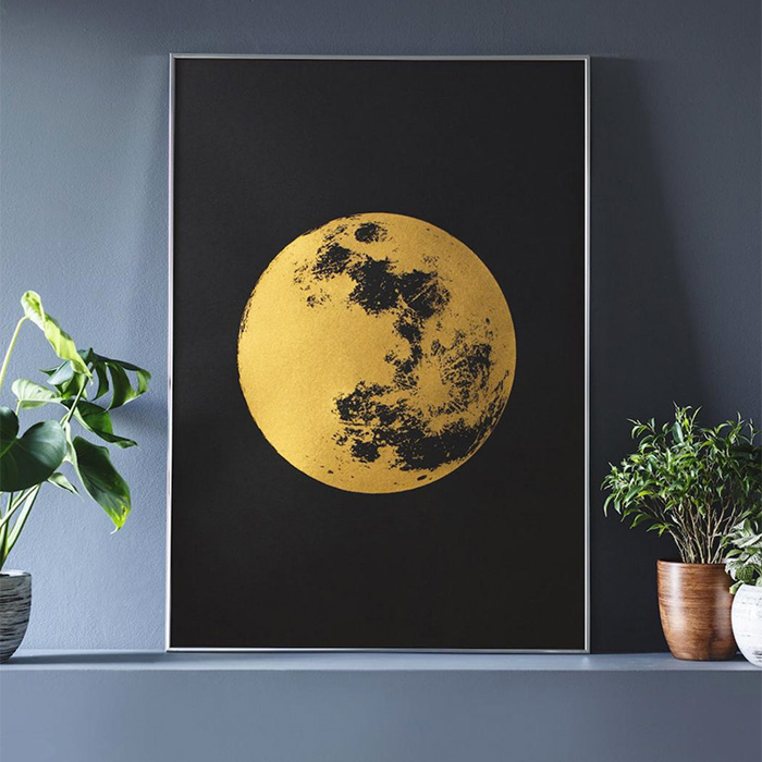Golden Moon Print