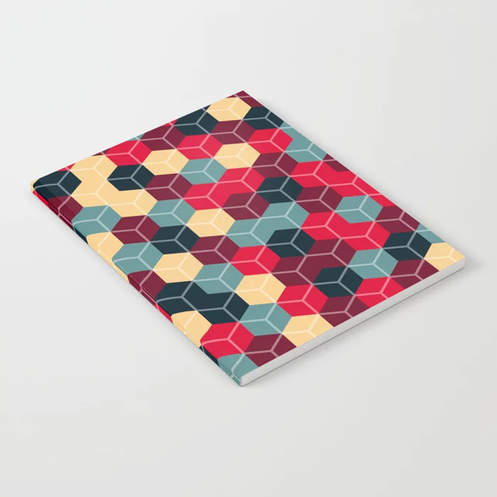 Colourful Cubes Notebook