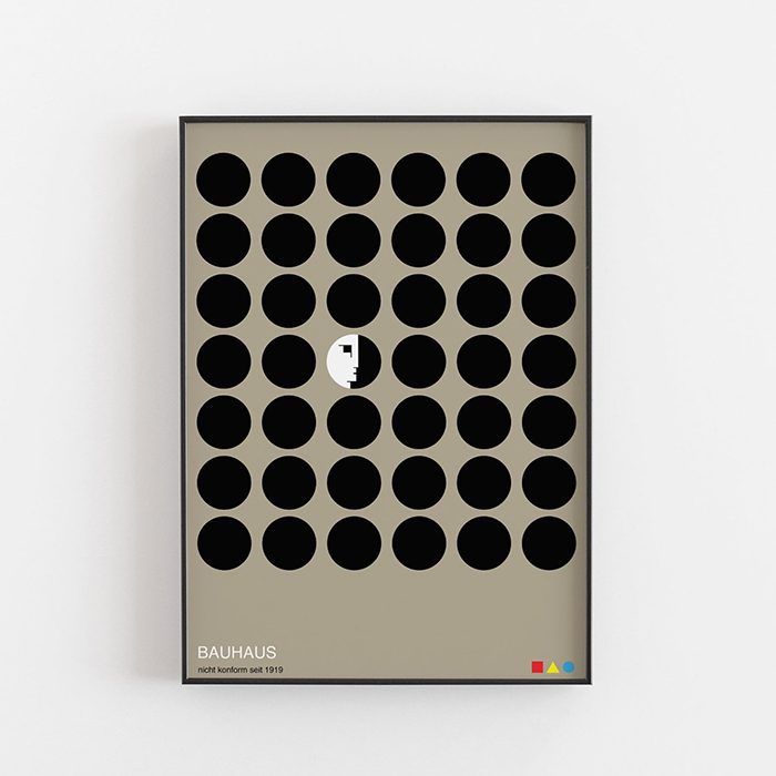 The Non-Conformists Bauhaus Poster
