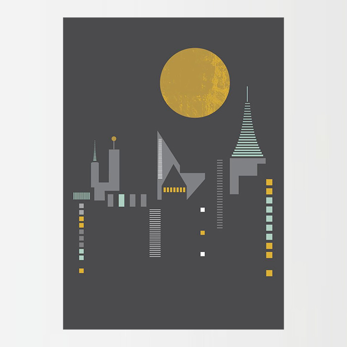 Skyline Art Print