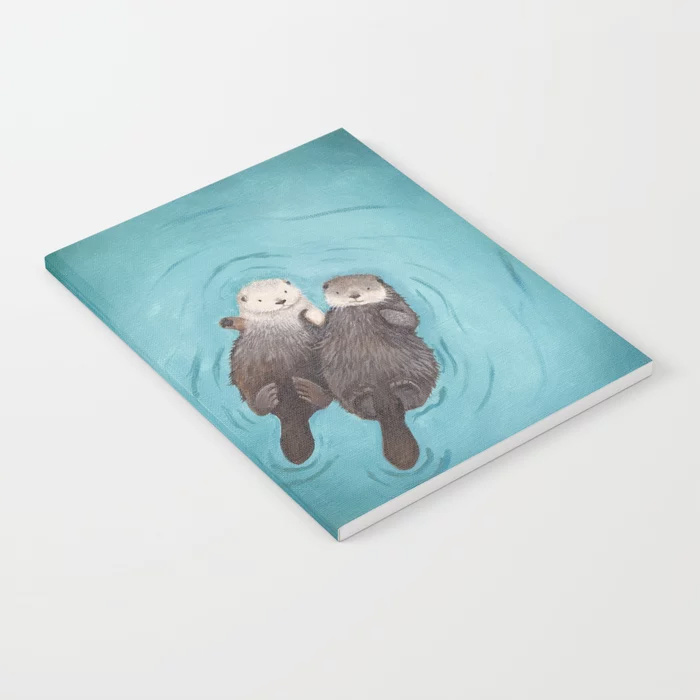 Otterly Romantic Notebook