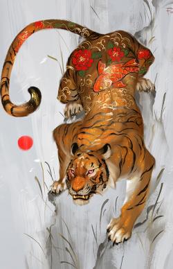 Tiger Koi Gold