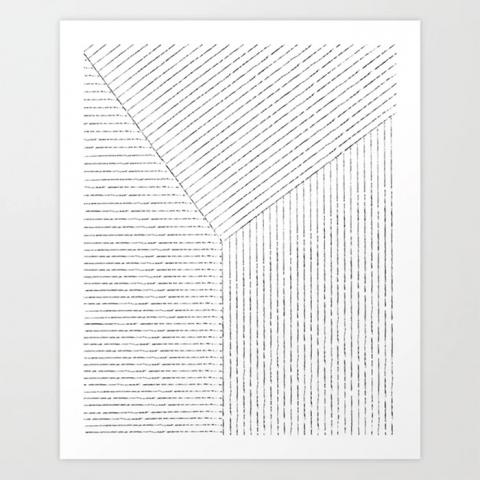 Lines Art Print