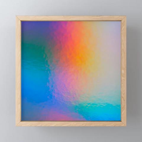 Rainbow 8 Framed Mini Art Print