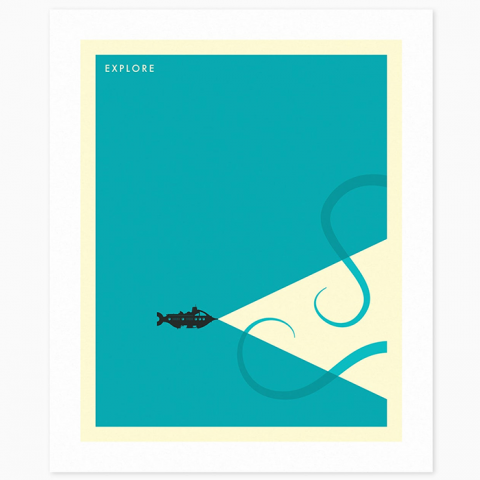 EXPLORE Undersea Poster