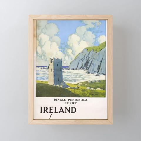 Dingle Peninsula Vintage Placard